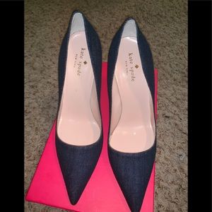 KATE SPADE DENIM HEELS